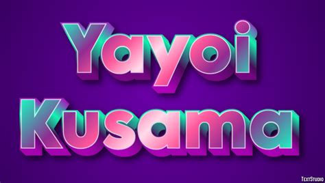 yayoi kusama logo.